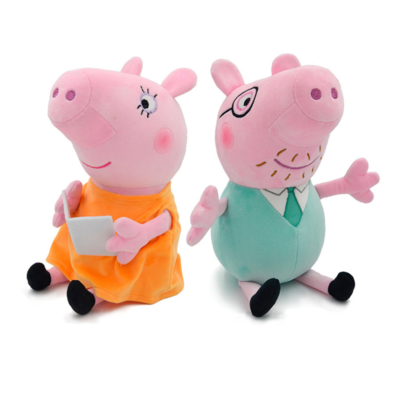 Dad Hat Cotton - Boneka Plush Peppa Pig 30cm, Boneka