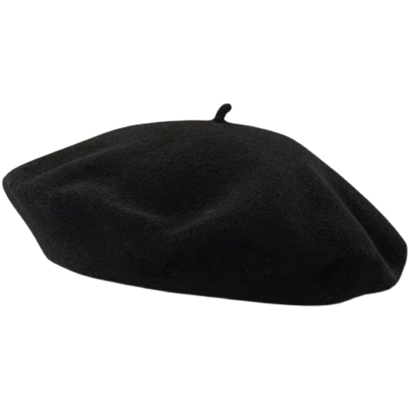 Beret French Wool - Topi Baret Wol Klasik Wanita Warna