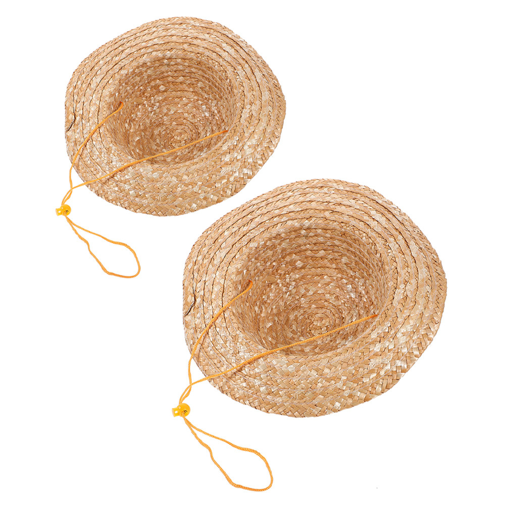 Sun Hat Wide Brim - 2 Buah Topi Matahari Anak-anak, Bahan