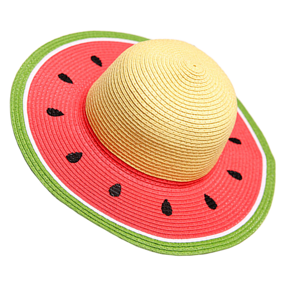 Topi Jerami Semangka untuk Ana - Sun Hat Wide Brim ulasan dan harga