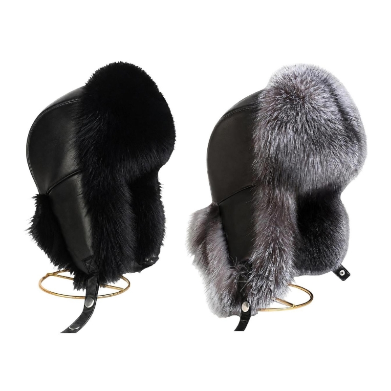 Topi Perangkap Bulu Palsu Baru - Trapper Hat Ear Flap ulasan dan harga