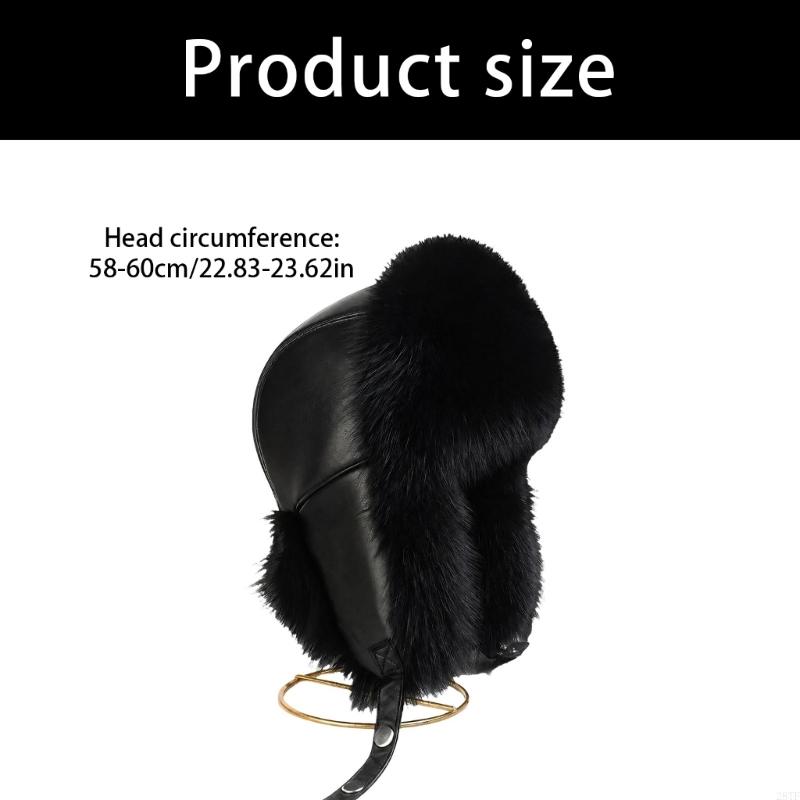 Topi Perangkap Bulu Palsu Baru - Trapper Hat Ear Flap ulasan dan harga