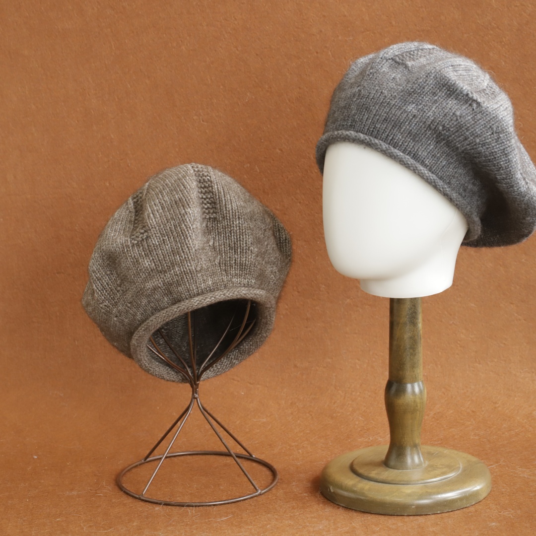Topi Baret Rajut Lembut untuk  - Beret French Wool ulasan dan harga