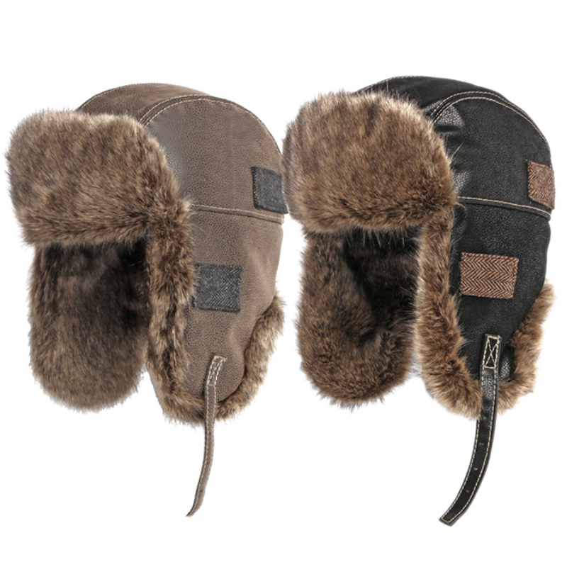HT4098 Topi Rusia Topi Musim D - Winter Trapper Hat ulasan dan harga