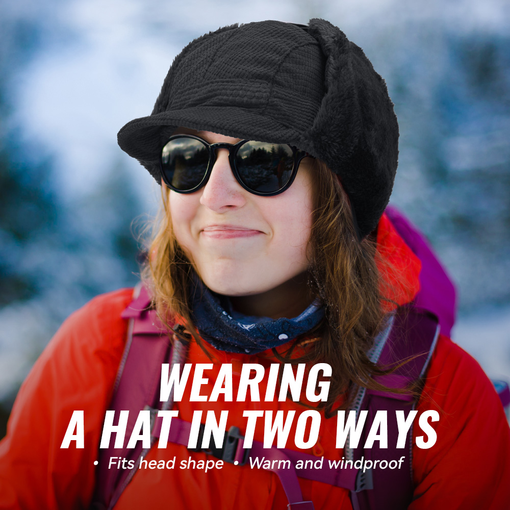 Topi Musim Dingin WRELS Anti A - Trapper Hat Ear Flap ulasan dan harga