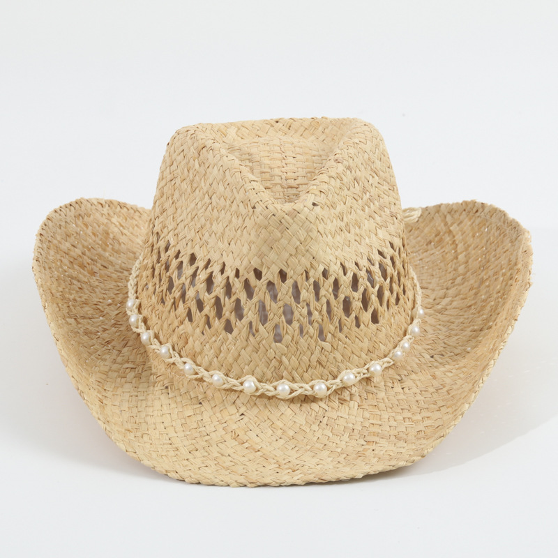 Topi jerami koboi baru uniseks - Cowboy Hat Straw ulasan dan harga