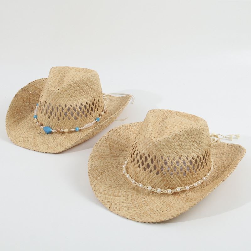Topi jerami koboi baru uniseks - Cowboy Hat Straw ulasan dan harga